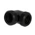 Barrow Multi-Link Adapter 90 Degree 14mm OD to 14mm OD Hardtube - Black image number null