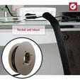 LABEL THE CABLE PRO Kabelschlauch 25m - schwarz image number null