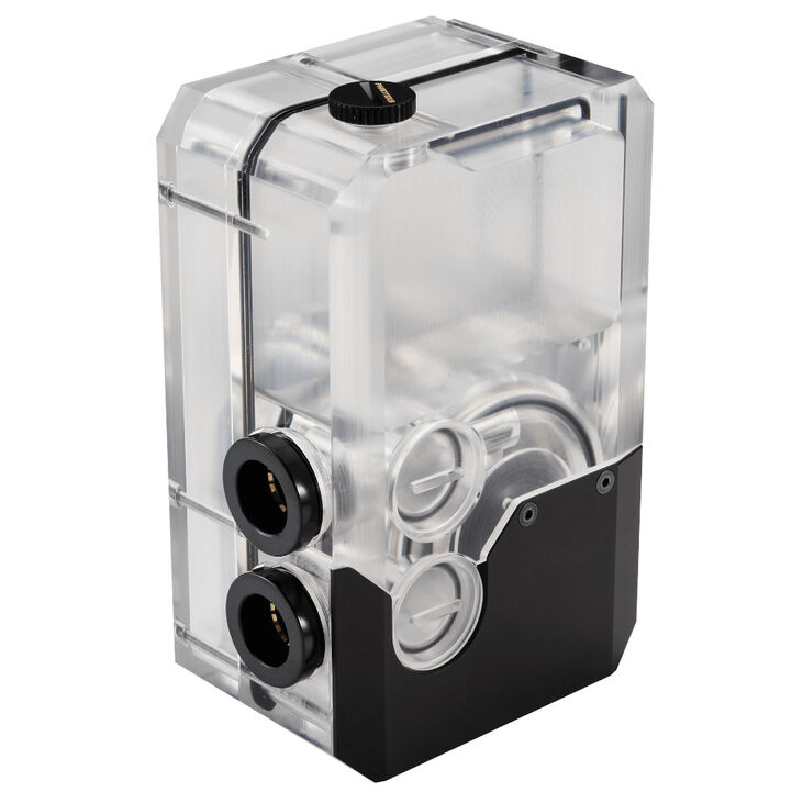 PHANTEKS Glacier EZ-Fit 140RES-D5 Pump and Reservoir – Black image number 0
