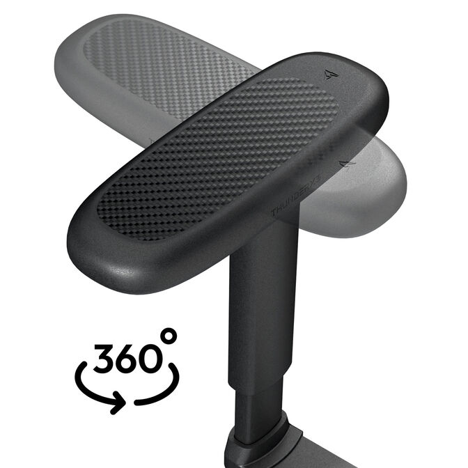 ThunderX3 SOLO 360 Ergonomischer Gaming-Stuhl - Modern, schwarz image number 7
