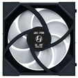Lian Li UNI FAN SL-INF Wireless Fan, Reverse Blade, ARGB, PWM - 140mm, Black image number null