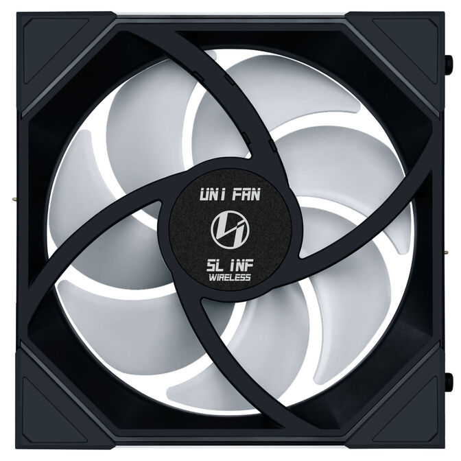 Lian Li UNI FAN SL-INF Wireless Fan, Reverse Blade, ARGB, PWM - 140mm, Black image number 4