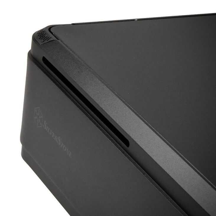 SilverStone SST-FTZ01B Fortress Mini-ITX Gehäuse - schwarz image number 5