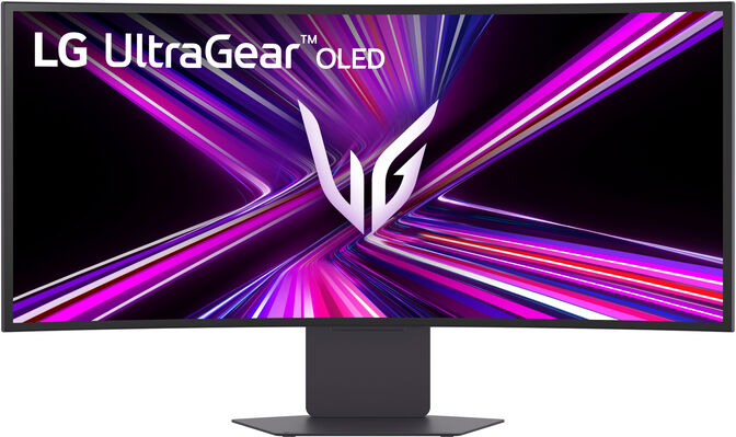 LG UltraGear OLED GX9 34GX900A-B 34-inch UWQHD Curved Gaming Monitor, 240Hz, OLED, G-SYNC Compatible image number 4