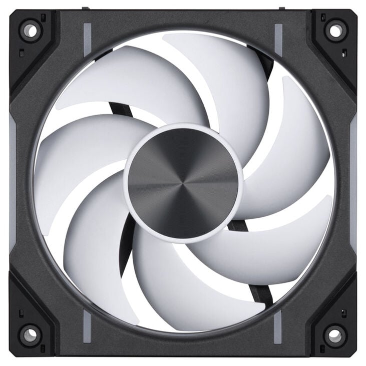 PHANTEKS D30 PWM D-RGB Regular Airflow fan - 120mm, black image number 2