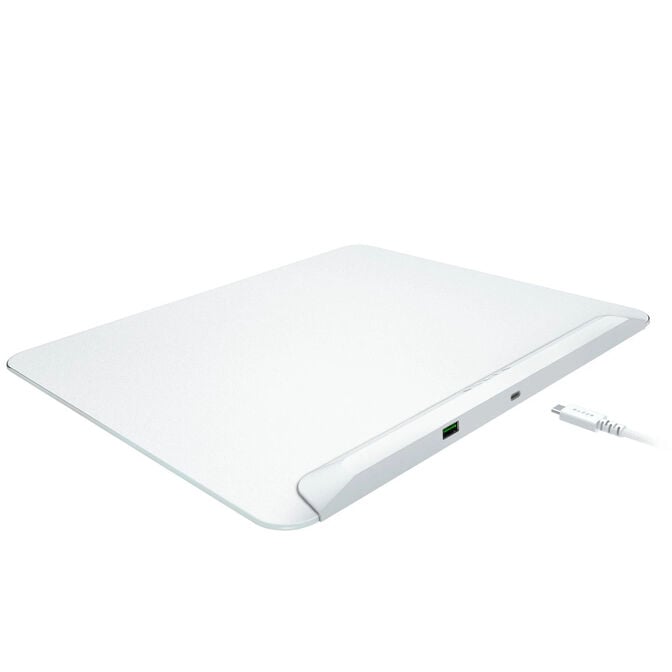 Razer Firefly V2 Pro - Multi-zone Chroma Gaming Mouse Mat - white image number 4