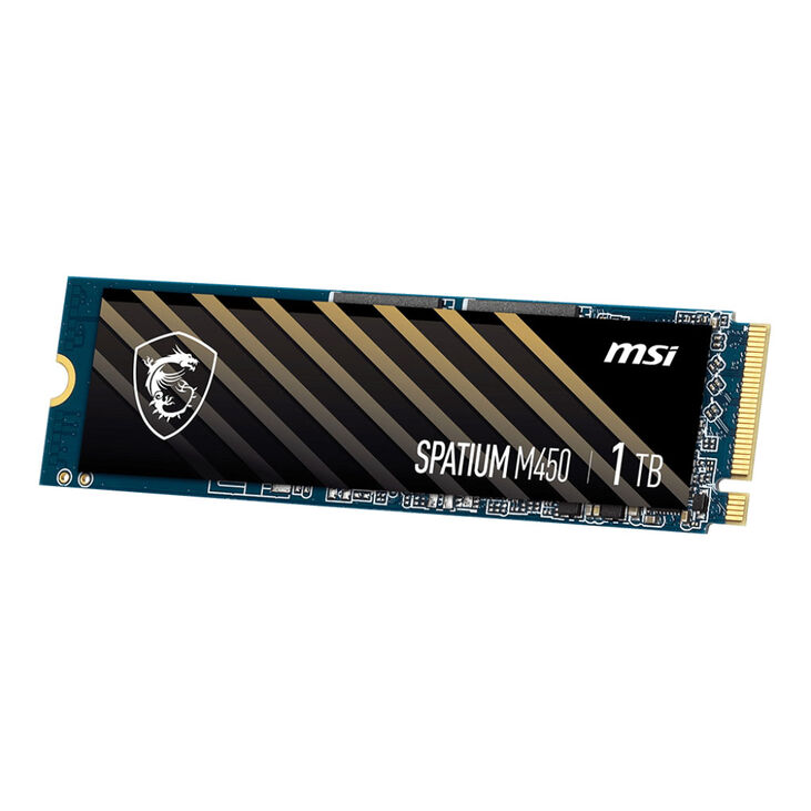 MSI Spatium M450 V1 SSD, PCIe 4.0, M.2 Type 2280 - 1TB image number 1