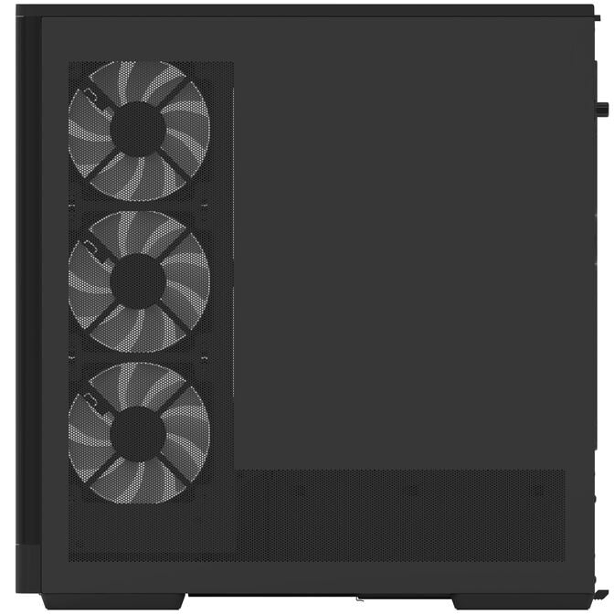 Aerocool P500A PC-Geh&auml;use, Midi-Tower, ATX, Tempered Glass, RGB - schwarz image number 8