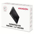 AXAGON EE25-A6M USB3.0 - SATA 6G 2.5" externes Festplattengeh&auml;use - schwarz image number null