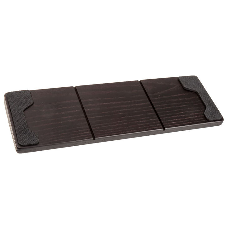 Glorious Keyboard Wrist Rest, Compact, Wood - Black Brown image number 2