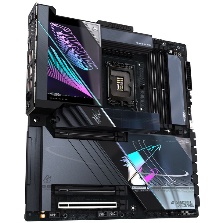 GIGABYTE Z890 Aorus Master AI Top Motherboard, Socket LGA 1851, Intel Z890, E-ATX, DDR5 image number 1