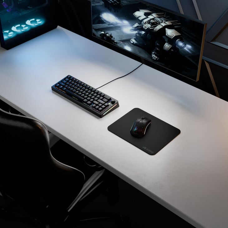 Glorious Gaming Mouse Pad 2 M, edgeless, rubberised - 255 x 205mm, black image number 5