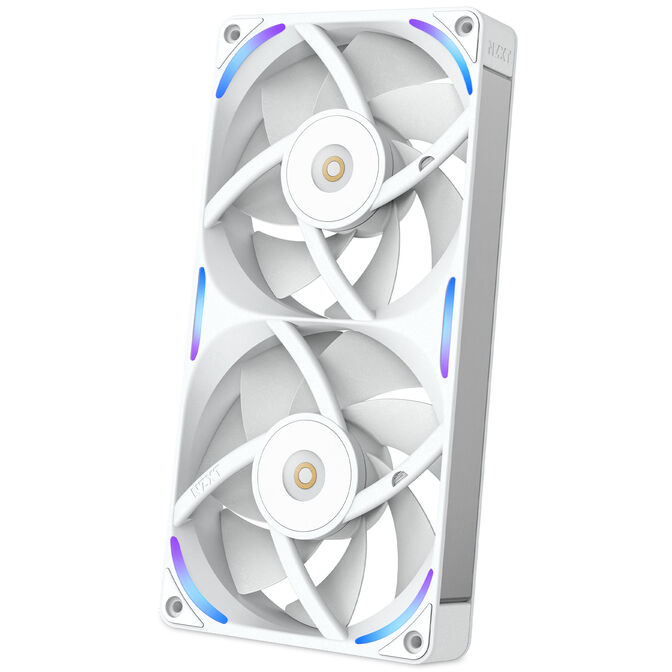 NZXT F240X RGB Case Fan, LCP Rotor, Hybrid Bearing, aRGB - white, 240mm image number 6