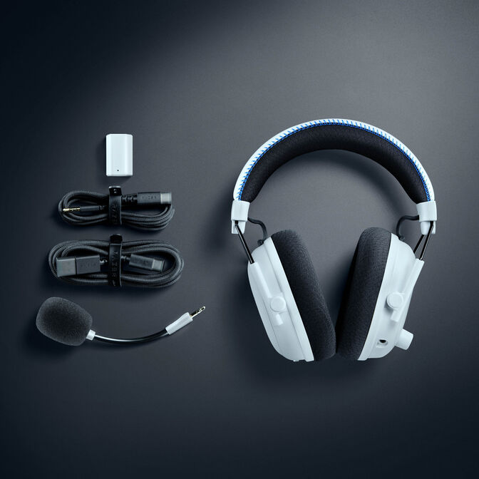 Razer BlackShark V3 Pro Gaming-Headset, f&uuml;r PlayStation - wei&szlig; image number 8