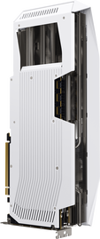XFX Mercury Radeon RX 9070 XT OC White Gaming Edition RGB Graphics Card, 16384 MB GDDR6 image number null