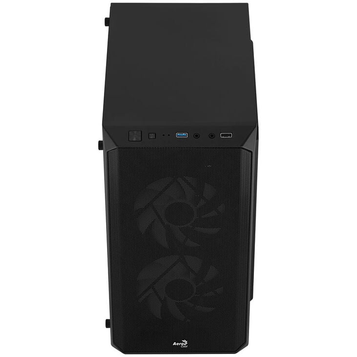 Aerocool CS-107 v2 Micro-ATX case - black image number 5
