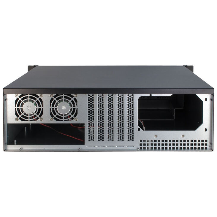 Inter-Tech 3U 3098-S, 19" rack server case - black image number 3