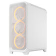 Fractal Design Meshify 3 RGB TG Clear PC-Geh&auml;use, Midi-Tower, E-ATX - wei&szlig; image number null