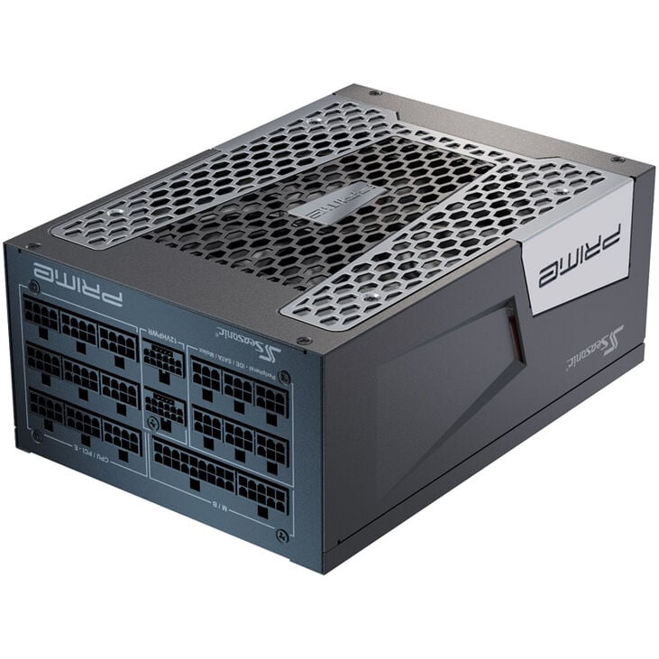 Seasonic Prime TX-1600, 80 PLUS Titanium power supply, modular, ATX 3.1, PCIe 5.1 - 1600 Watt image number 2