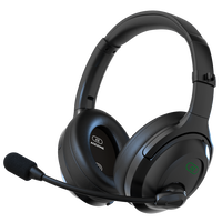 AceZone A-Blaze Gaming Headset, ANC, Kabellos - schwarz, 2,4 GHz, Bluetooth 5.4