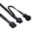 PHANTEKS D30 PWM Reverse Airflow, D-RGB Lüfter, 3er Pack - 140mm, schwarz image number null