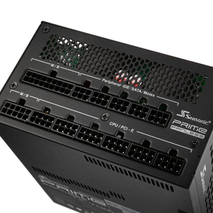 Seasonic Prime Fanless TX power supply, 80 PLUS Titanium, modular - 700 Watt image number 4