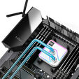 Alphacool Core 1 Aurora CPU-K&uuml;hler, ARGB - wei&szlig; image number null