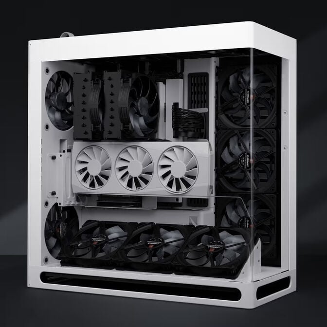 Noctua NF-A14X25 G2 PWM Sx2-PP chromax.black L&uuml;fter, LCP - schwarz, 140mm, 2er-Pack image number 6