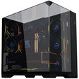 Lian Li O11 Vision Compact PC-Geh&auml;use, Midi-Tower, E-ATX, Tempered Glass - schwarz image number null