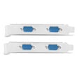 AXAGON PCEA-S4N PCIe-Adapter mit 4x Seriell-Ports - ASIX AX99100 Chipsatz image number null