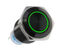 Lamptron Vandalismusschalter 19mm - Blackline - green