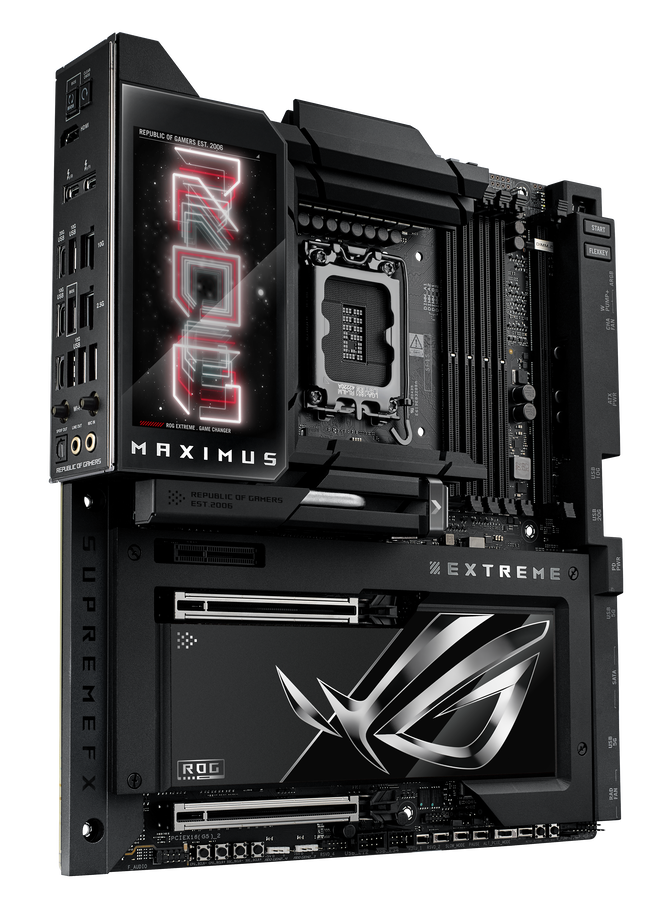 ASUS ROG Maximus Z890 EXTREME Mainboard, Sockel LGA 1851, Intel Z890, E-ATX, DDR5 image number 6