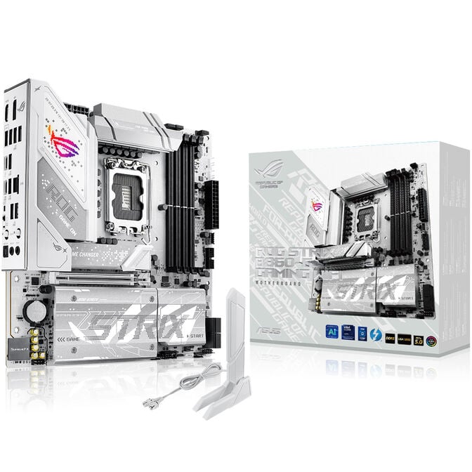 ASUS ROG Strix B860-G Gaming WiFi Mainboard, Sockel LGA 1851, Intel B860, Micro-ATX, DDR5 image number 0