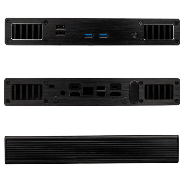 Akasa Plato TN UCFF-Gehäuse (Intel NUC), OEM - schwarz image number 2