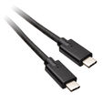 InLine USB 3.2 Gen.2 Kabel, USB Typ-C Stecker/Stecker, schwarz - 0,5m image number null