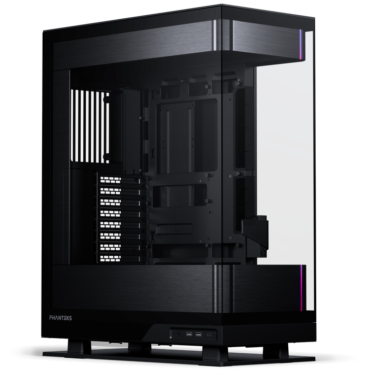 PHANTEKS Evolv X2 PC-Gehäuse, Midi-Tower, E-ATX, Tempered Glass, DRGB - schwarz image number 0