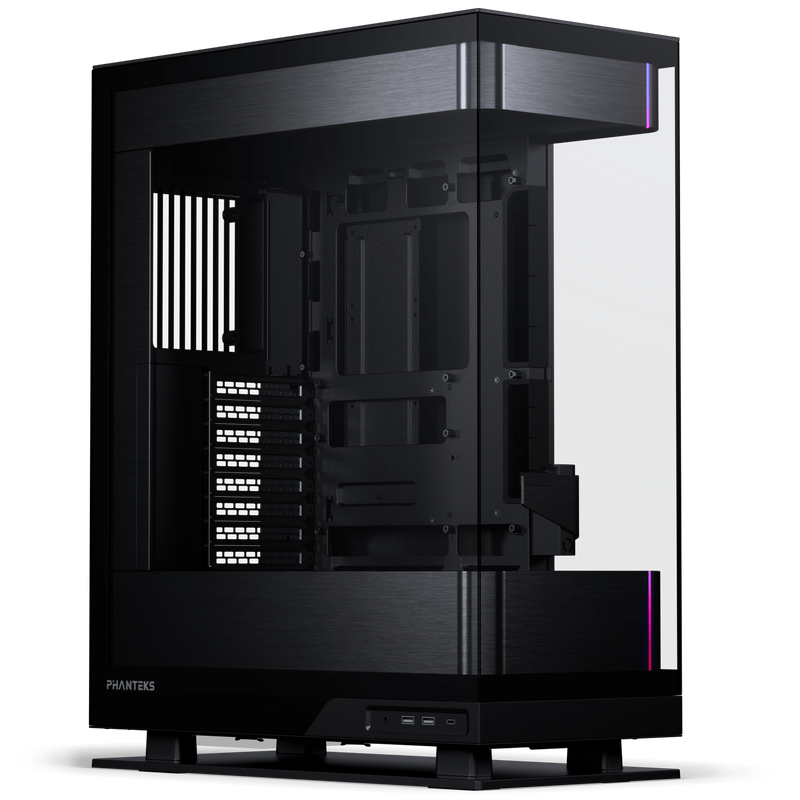 PHANTEKS Evolv X2 PC-Gehäuse, Midi-Tower, E-ATX, Tempered Glass, DRGB - schwarz
