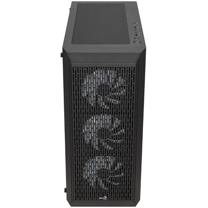 Aerocool Beam-G-BK-v2 Midi-Tower, Tempered Glass - schwarz image number 3