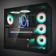Gaming-PC CopperShadow, AMD Ryzen 5 7600X, RX 9060 XT 16GB, 32 GB RAM - King Deal image number null