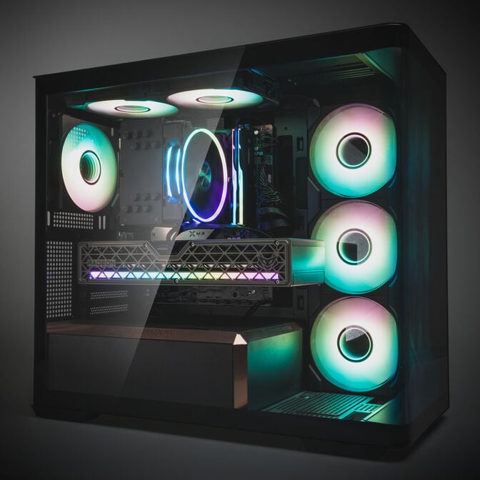 Gaming-PC CopperShadow, AMD Ryzen 5 7600X, RX 9060 XT 16GB, 32 GB RAM - King Deal image number 7