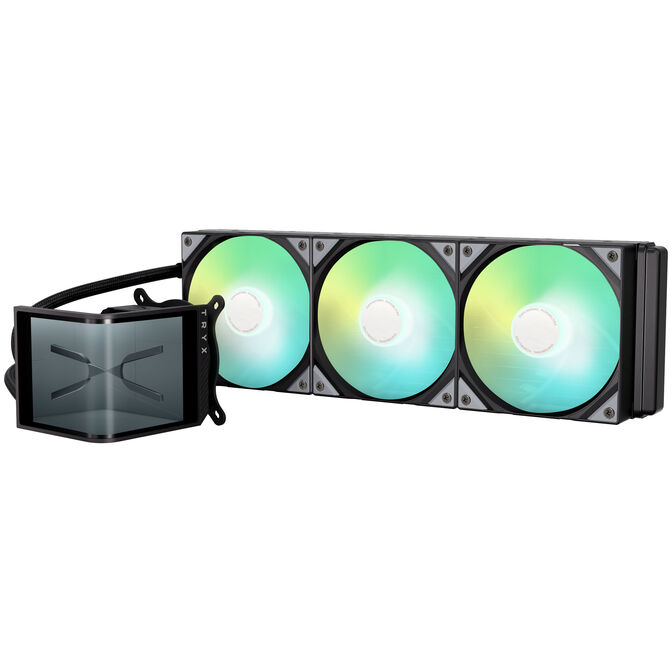 TRYX PANORAMA SE ARGB 360 Complete Water Cooling, 3D AMOLED Display - 360mm, black image number 1