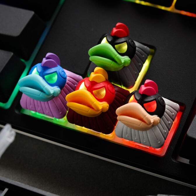 Ducky x Hot Keys Project Ducky League Keycap - Rocket image number 4