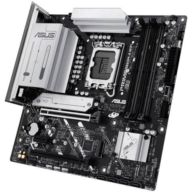 ASUS Prime B860M-A WiFi Motherboard, Socket LGA 1851, Intel B860, Micro-ATX, DDR5 image number 7
