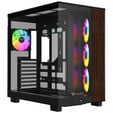 Thermaltake View 380 XL WS ARGB PC Case, Mid Tower, ATX, ARGB, Tempered Glass - Black image number null