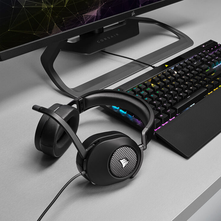 Corsair HS65 Surround Headset - Carbon image number 5