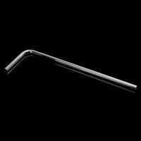 Barrow Kupfer Hardtube, 16/14mm, 90 Grad - 630mm, nickel schwarz