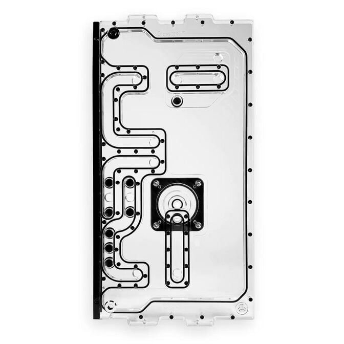 Stealkey Customs SK-Crosscool III Lian Li O11 DYNAMIC EVO RGB Distro Plate, RGB image number 1