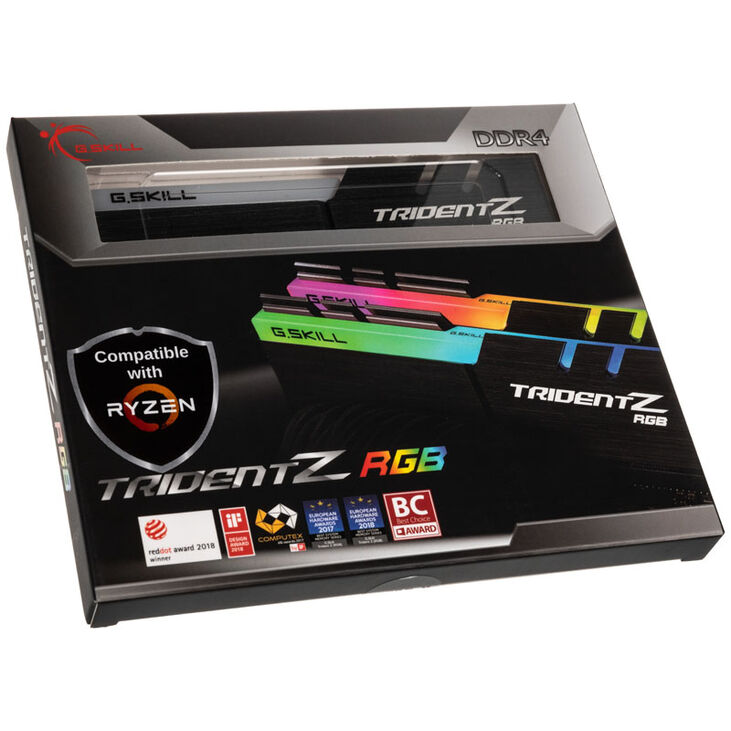 G.Skill Trident Z RGB für AMD, DDR4-3200, CL16 - 32 GB Dual-Kit, schwarz image number 6
