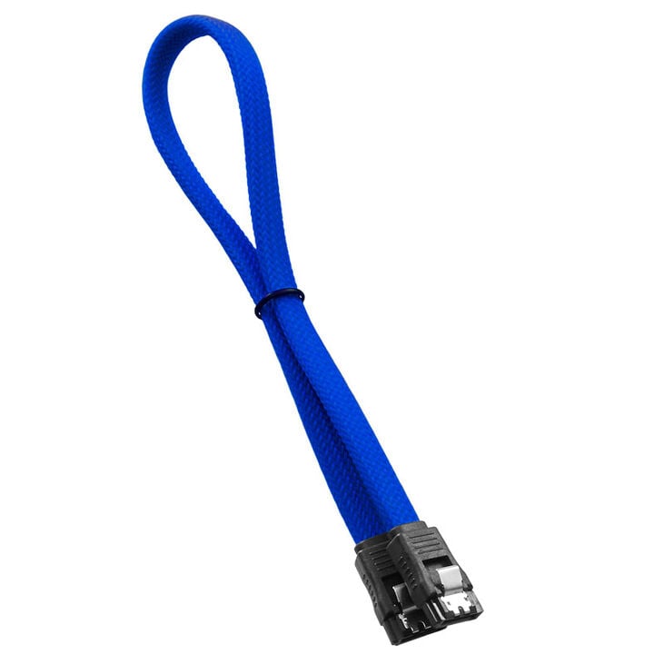 CableMod ModMesh SATA 3 Cable 30cm - blue image number 1