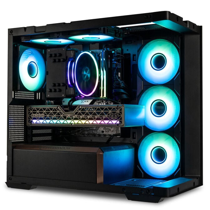 Gaming-PC CopperShadow, AMD Ryzen 5 7600X, RX 9060 XT 16GB, 32 GB RAM - King Deal image number 3